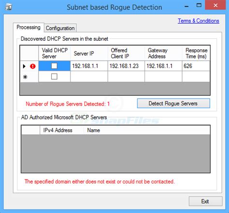 detect dhcp servers